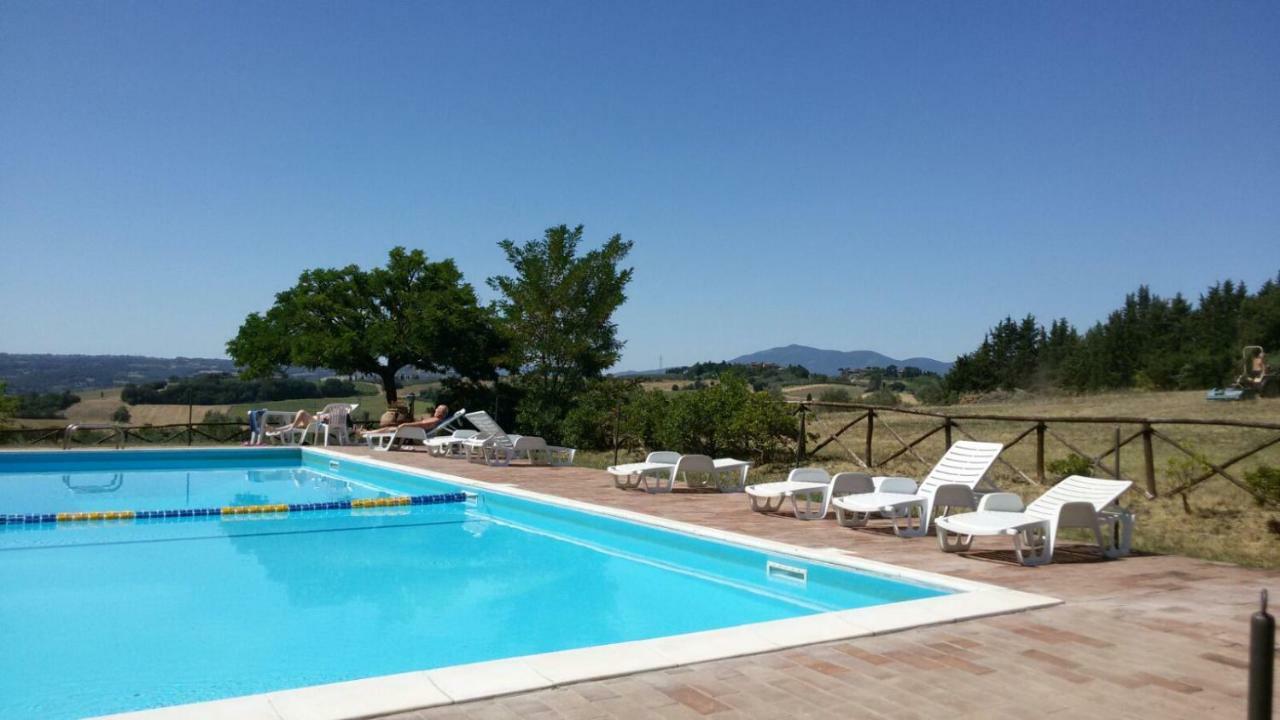 Agritur Villa Osvaldo Castiglione Del Lago Perugia Colazione Piscina Acqua Salata Экстерьер фото