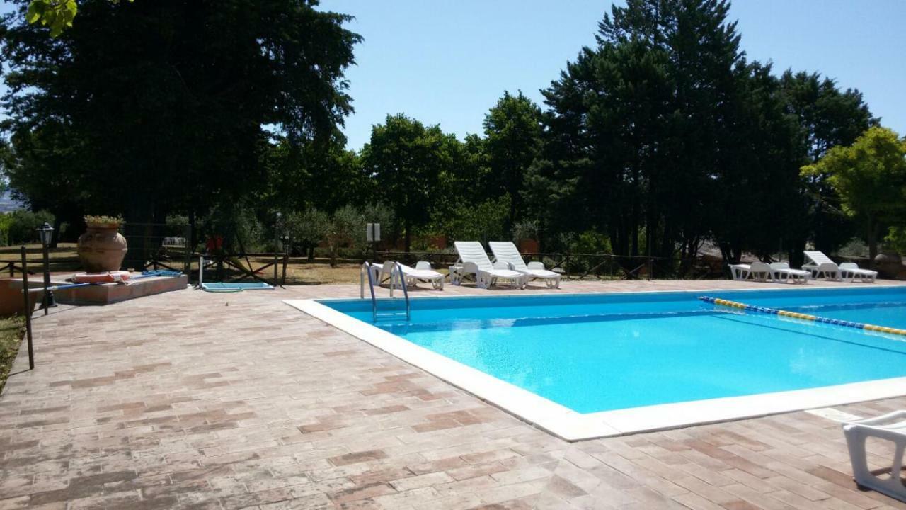 Agritur Villa Osvaldo Castiglione Del Lago Perugia Colazione Piscina Acqua Salata Экстерьер фото
